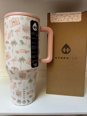 BNWT HydroJug Kay x HydroJug Collection Road Trip 40 oz Traveler